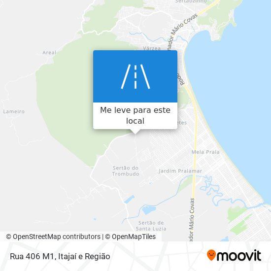 Rua 406 M1 mapa