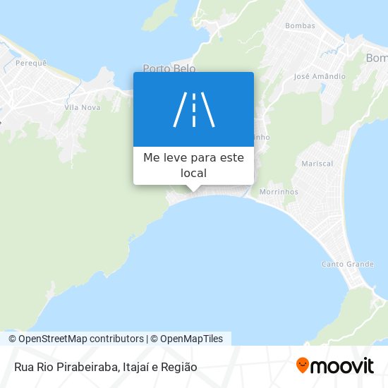 Rua Rio Pirabeiraba mapa