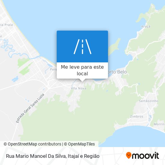 Rua Mario Manoel Da Silva mapa