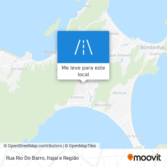 Rua Rio Do Barro mapa