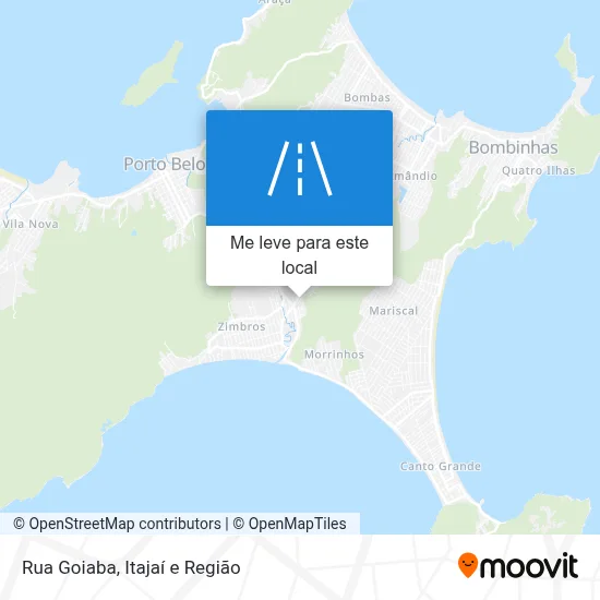 Rua Goiaba mapa