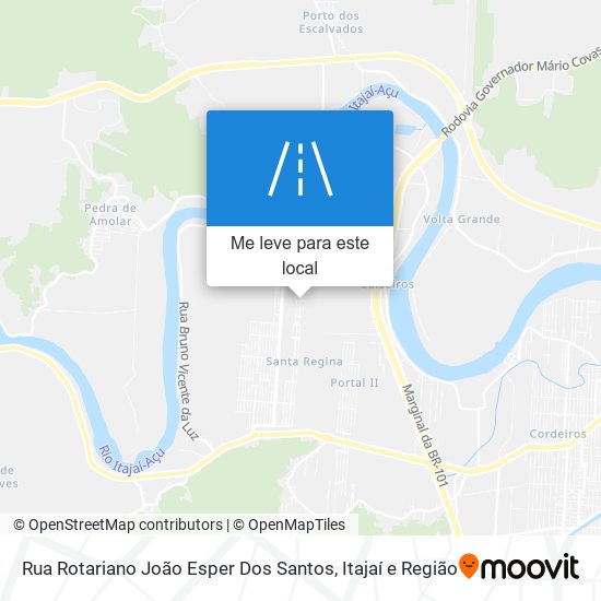 Rua Rotariano João Esper Dos Santos mapa