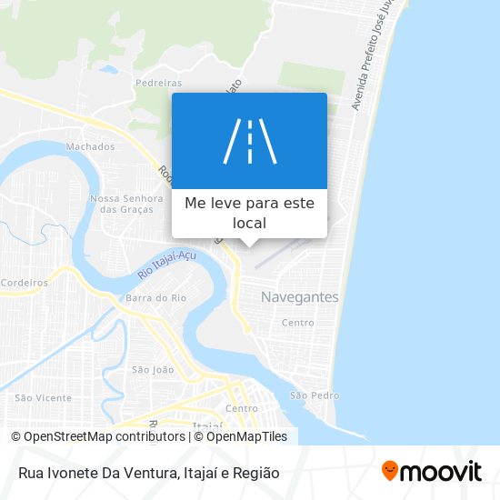 Rua Ivonete Da Ventura mapa