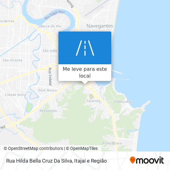 Rua Hilda Bella Cruz Da Silva mapa