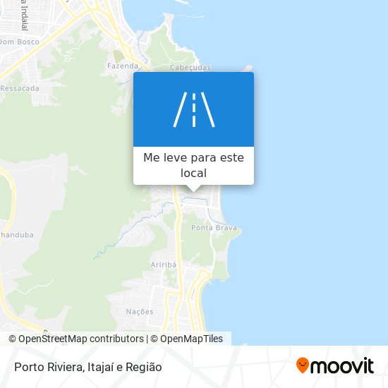Porto Riviera mapa