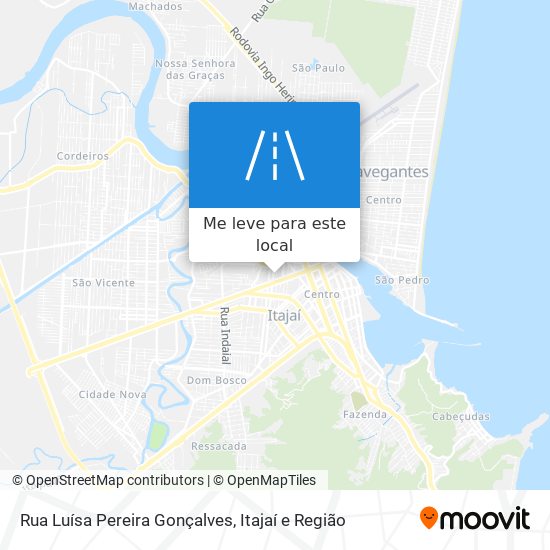 Rua Luísa Pereira Gonçalves mapa
