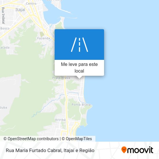 Rua Maria Furtado Cabral mapa