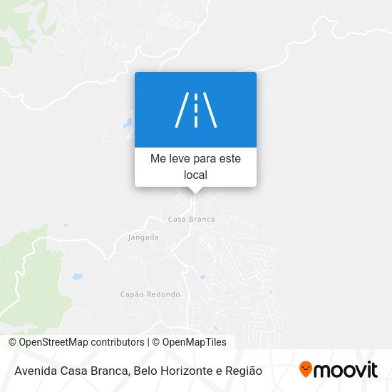 Avenida Casa Branca mapa