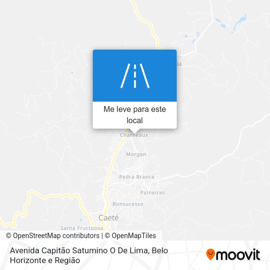 Avenida Capitão Satumino O De Lima mapa