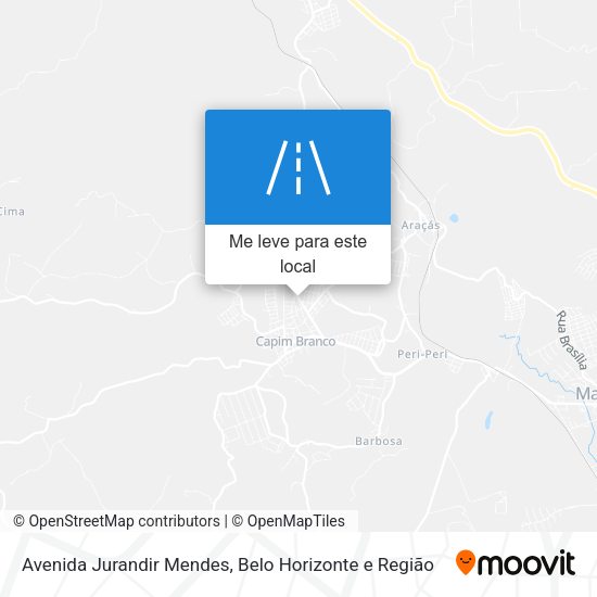 Avenida Jurandir Mendes mapa