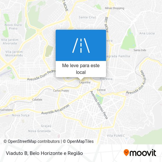 Viaduto B mapa
