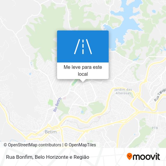 Rua Bonfim mapa
