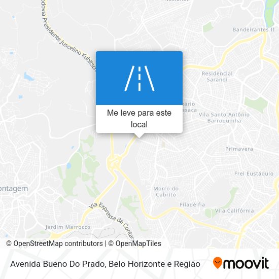 Avenida Bueno Do Prado mapa