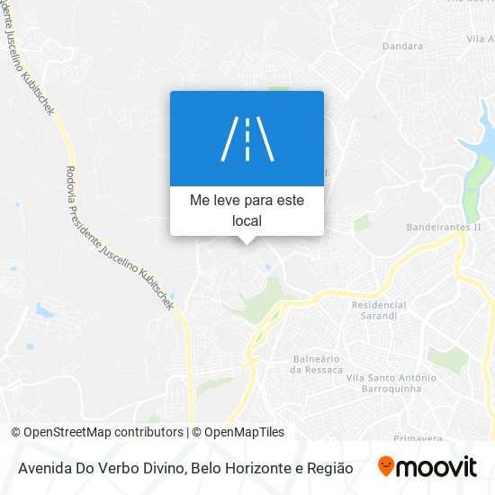 Avenida Do Verbo Divino mapa