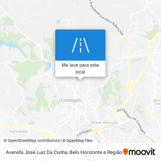 Avenida José Luiz Da Cunha mapa