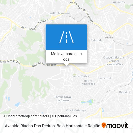 Avenida Riacho Das Pedras mapa