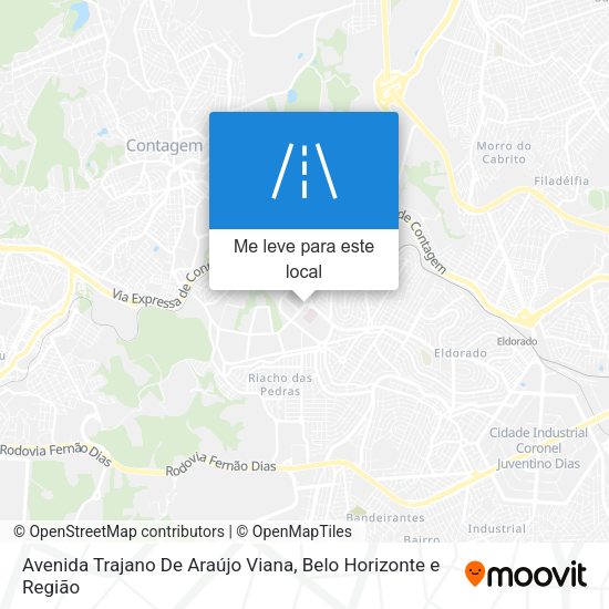 Avenida Trajano De Araújo Viana mapa