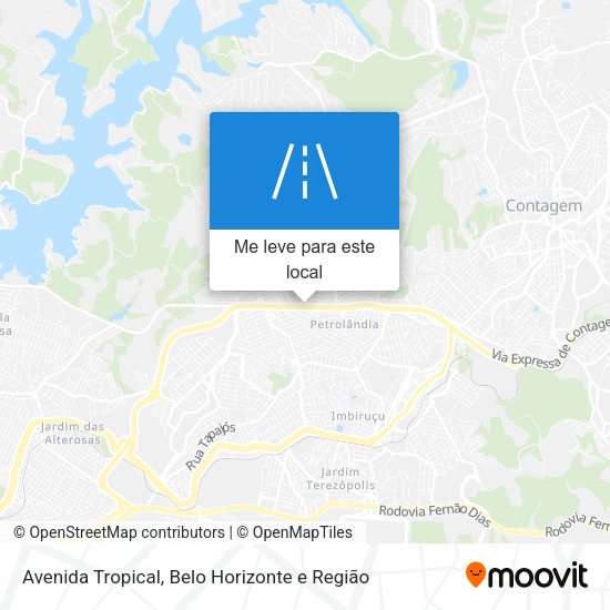 Avenida Tropical mapa