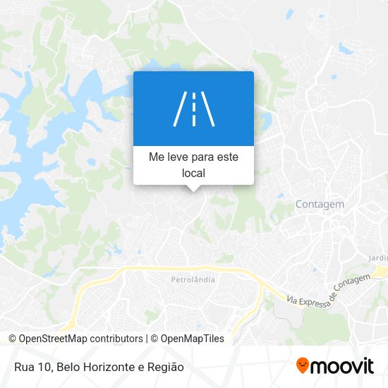 Rua 10 mapa
