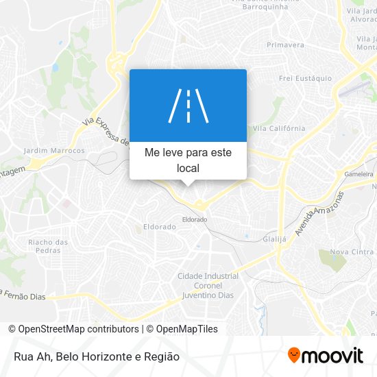 Rua Ah mapa