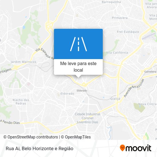 Rua Ai mapa