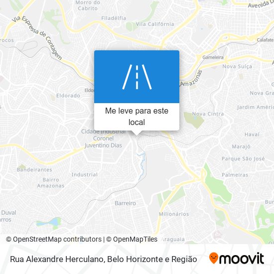 Rua Alexandre Herculano mapa