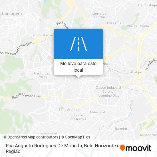 Rua Augusto Rodrigues De Miranda mapa