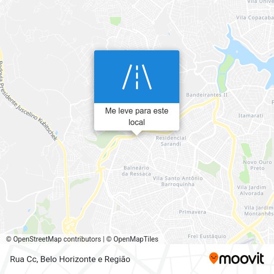 Rua Cc mapa