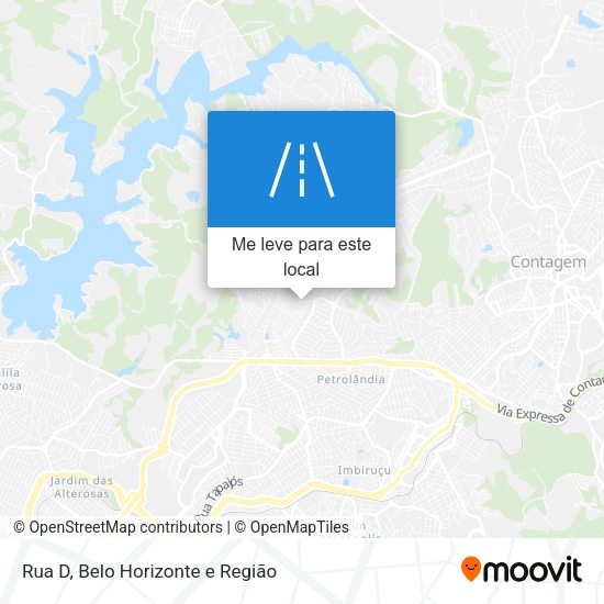 Rua D mapa