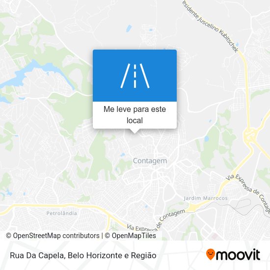 Rua Da Capela mapa