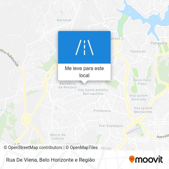 Rua De Viena mapa