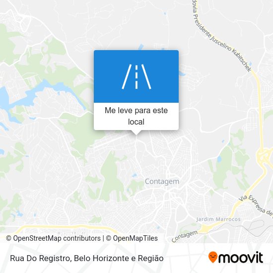 Rua Do Registro mapa