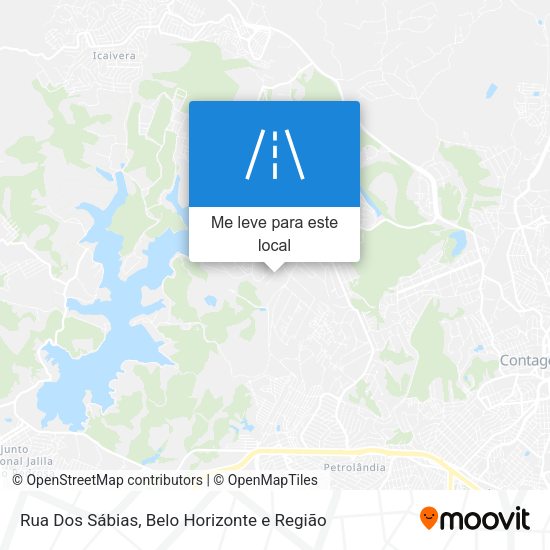 Rua Dos Sábias mapa