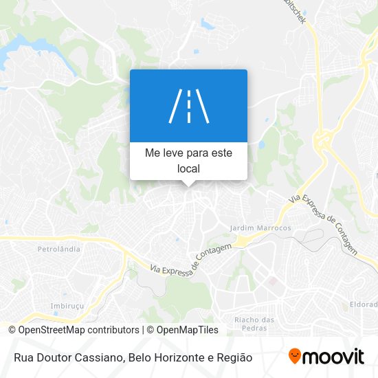 Rua Doutor Cassiano mapa