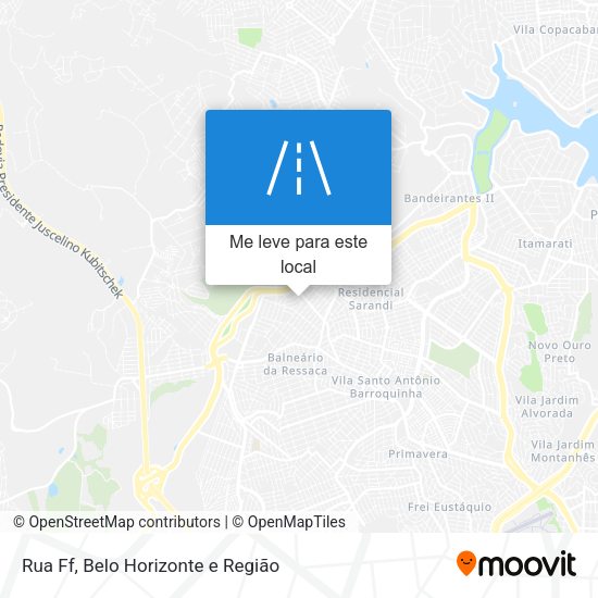 Rua Ff mapa