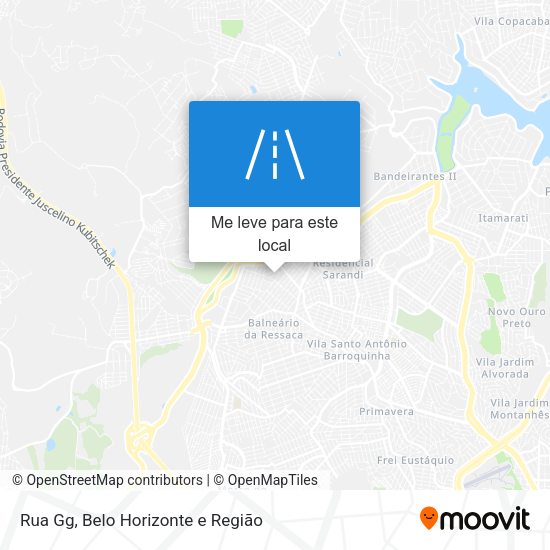 Rua Gg mapa