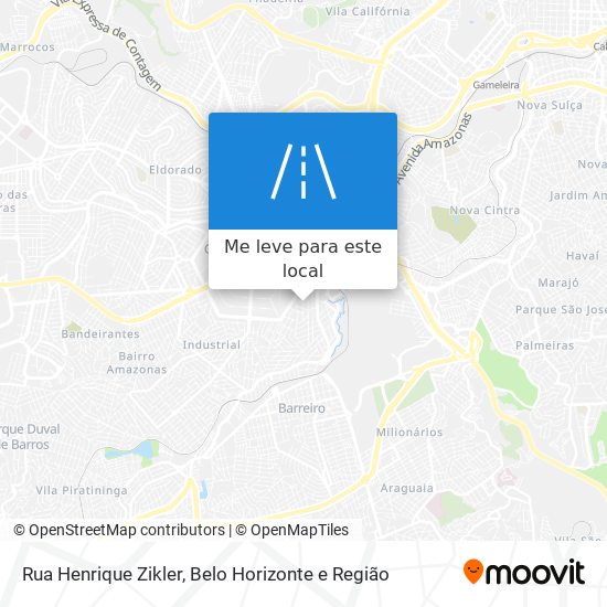 Rua Henrique Zikler mapa