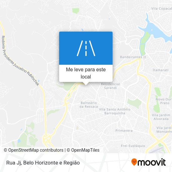 Rua Jj mapa