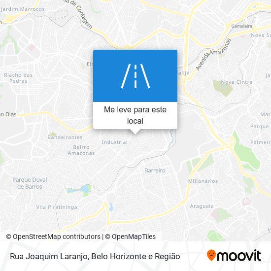 Rua Joaquim Laranjo mapa