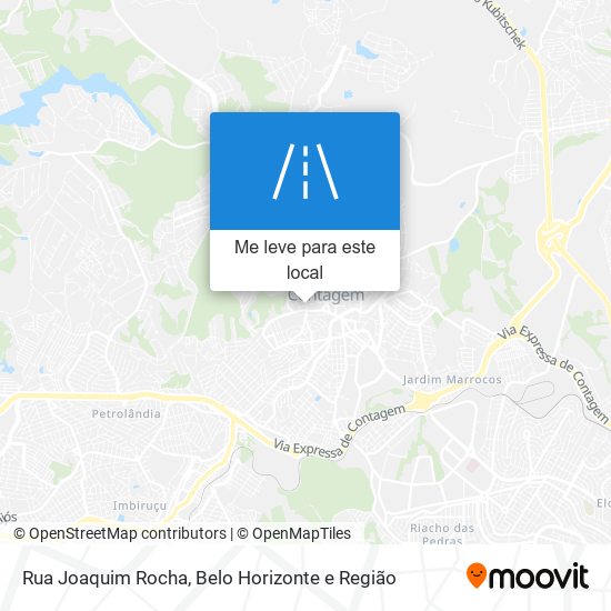 Rua Joaquim Rocha mapa