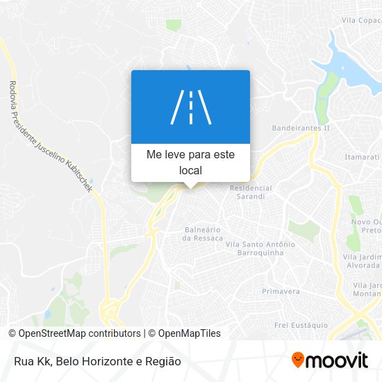 Rua Kk mapa