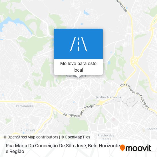 Rua Maria Da Conceição De São José mapa