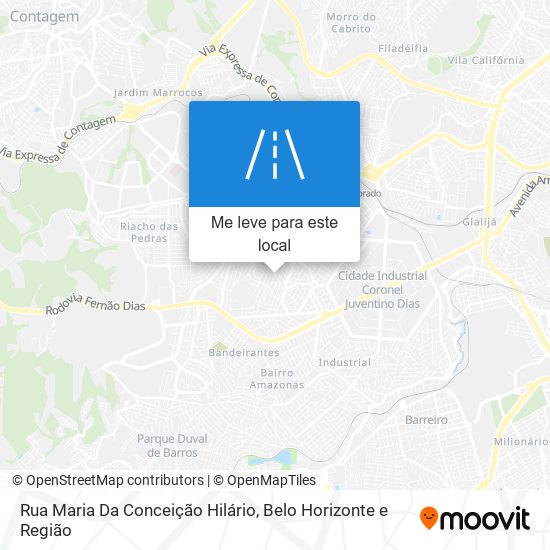 Rua Maria Da Conceição Hilário mapa