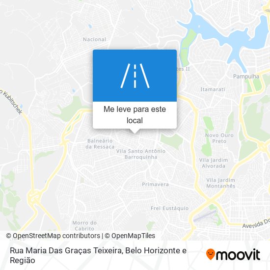 Rua Maria Das Graças Teixeira mapa