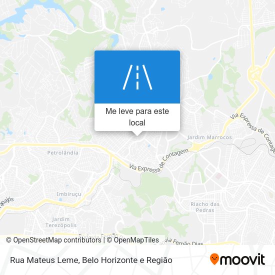 Rua Mateus Leme mapa
