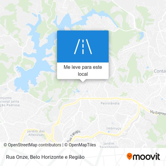 Rua Onze mapa