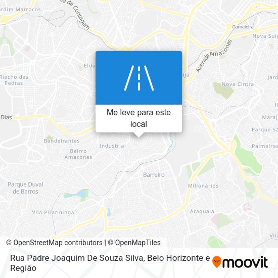 Rua Padre Joaquim De Souza Silva mapa