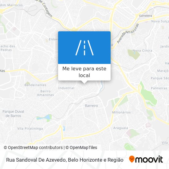 Rua Sandoval De Azevedo mapa