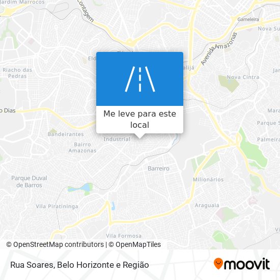 Rua Soares mapa