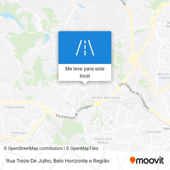 Rua Treze De Julho mapa